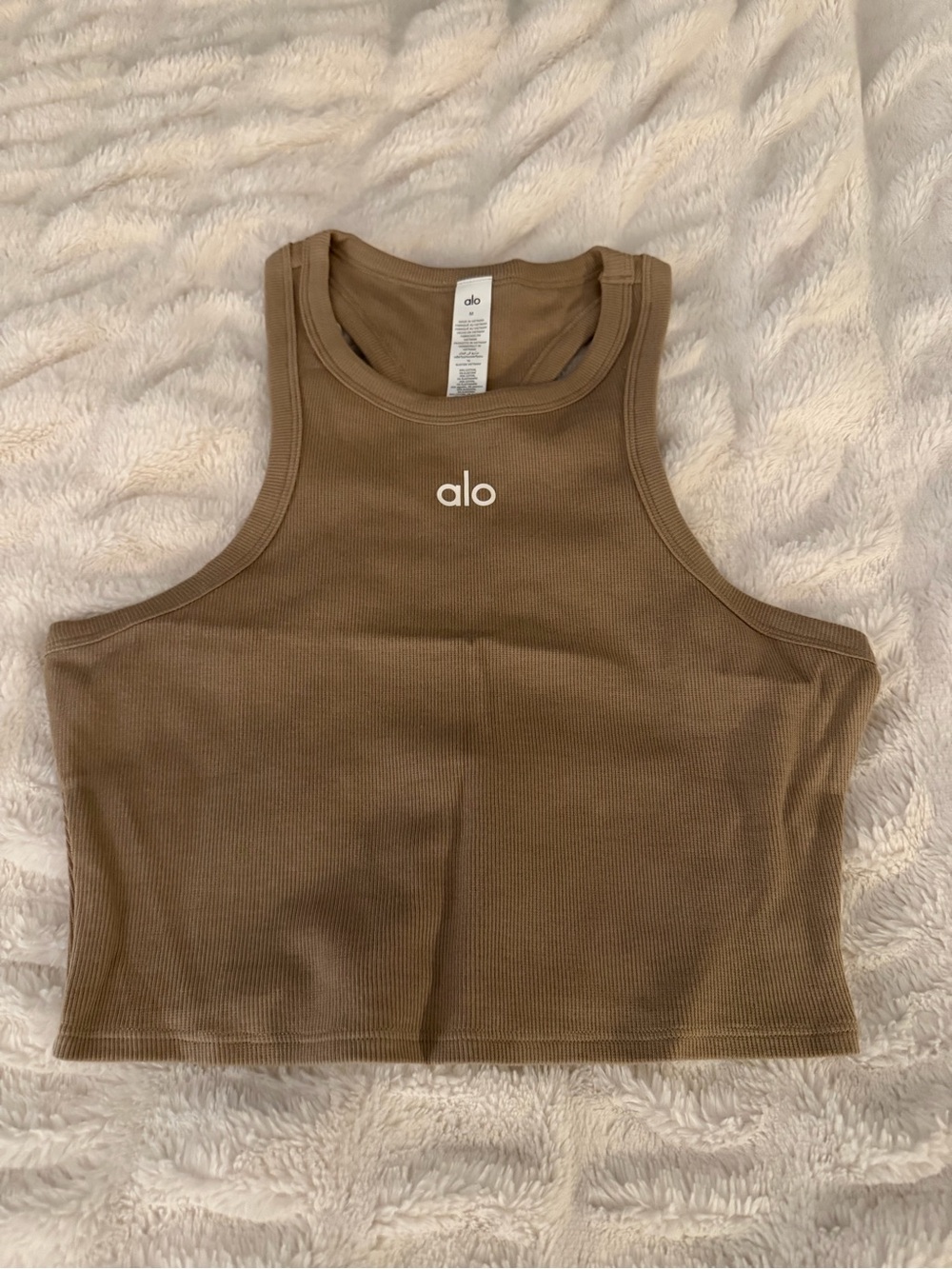 ALO Crop Tank Size M NWOT